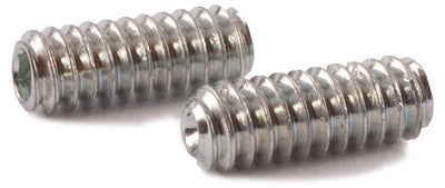 10-24 x 1/2 Socket Set Screw Cup Point Zinc - FMW Fasteners