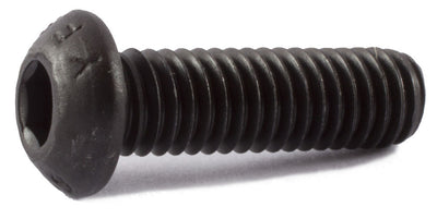 M8-1.25 x 35  Button Socket Cap Screw 12.9 Alloy ISO 7380 Black Oxide - Metric - FMW Fasteners