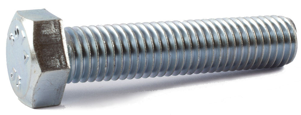 1/2-13 x 1 1/2 A307A Hex Tap Bolt Zinc Plated - FMW Fasteners