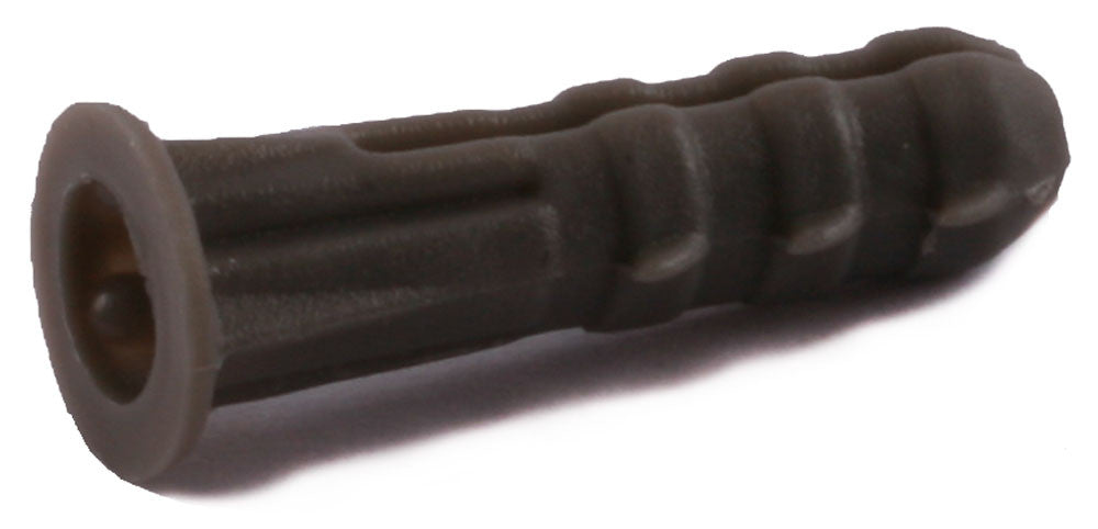 8-10-12 x 1 Ribbed Plastic Anchor Nylon Gray – FMW Fasteners