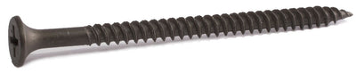 10 x 5 Phillips Bugle Fine Drywall Screws Black Phosphate - Carton (500) - FMW Fasteners