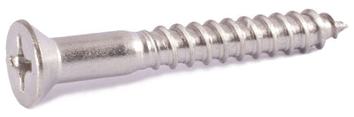 8 x 5/8 Phillips Flat Wood Screw 18-8 SS - FMW Fasteners
