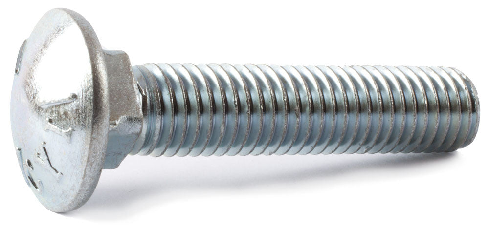 1/4-20 x 1 1/4 Grade 5 Carriage Bolt Zinc Plated - FMW Fasteners